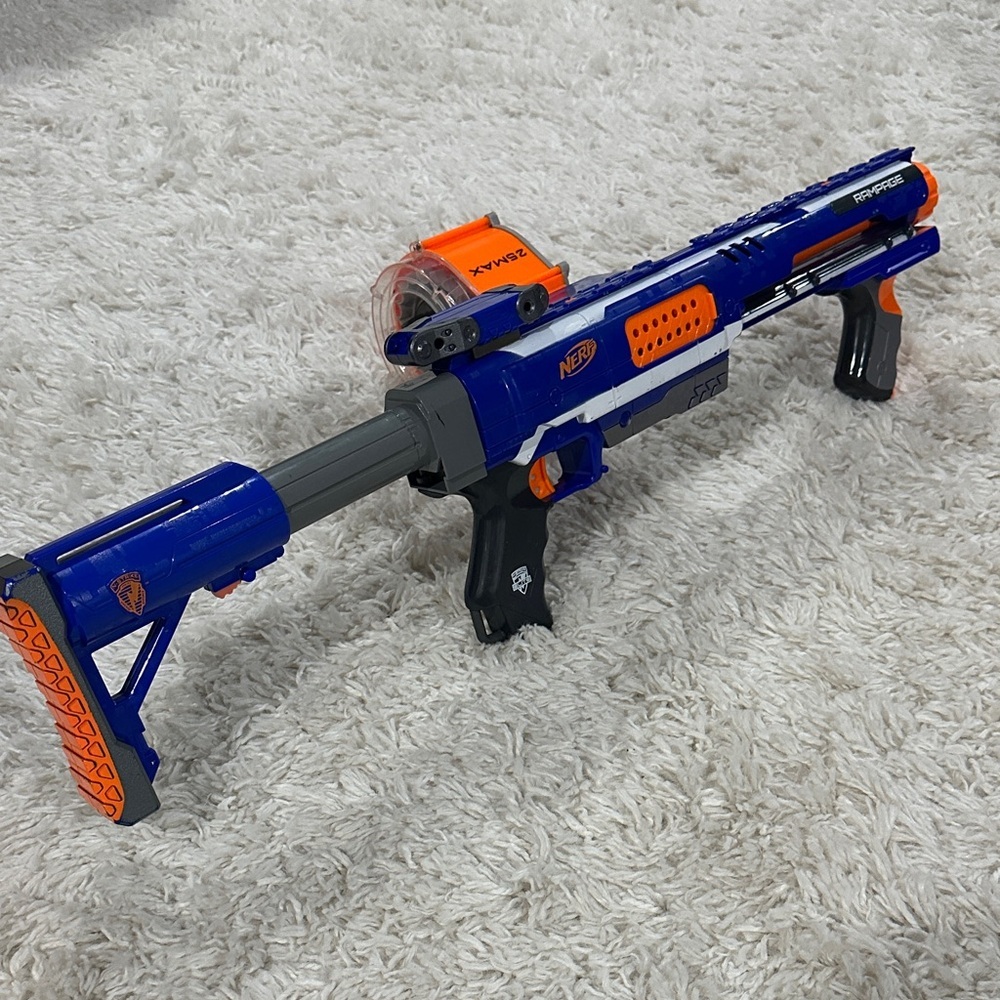 Nerf N-Strike Elite Rampage Blaster with Drum Magazine